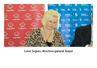 Lores Segura, directora general de Asepri.